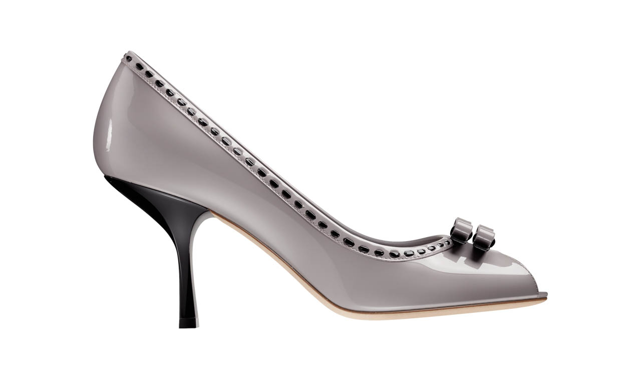 zapato mujer dior gris