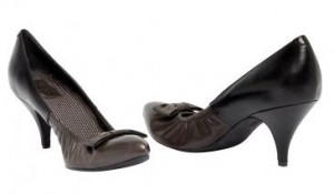 Zapatos de piel para mujer en dos tonos de Kenzo
