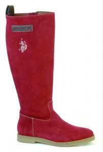 Botas altas de ante rojo de US Polo Assn