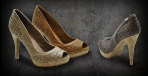 Zapatos de tacón de madera Xti para verano 2011