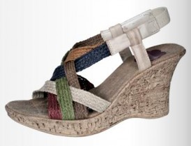 Sandalias de cuña Porronet