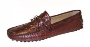 Zapatos de hombre náuticos con piel de cocodrilo Jesús Cánovas