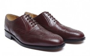 zapatos clásico -hombre en marrón-merc