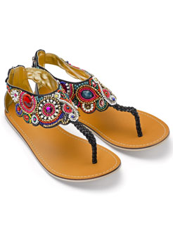 calzado femenino tipo etnico de accesorize