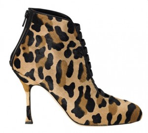 animal print peep toe de mujer