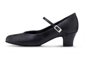 Zapatos mujer Bloch negros con tacón