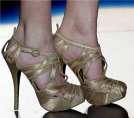 zapatos de tacón mujer de pasarela