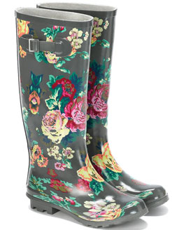 botas mujer accesorize floral