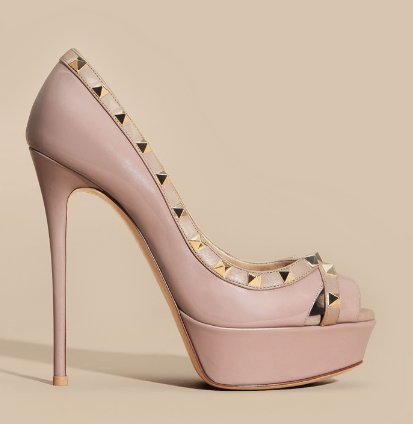 zapatos mujer valentino rosa