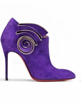 zapatos louboutin violetas
