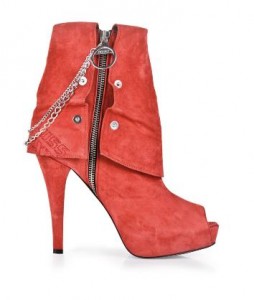 Botines modelo Ryley rojos de Miss Sixty