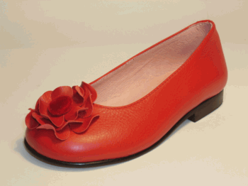 Zapatos de salón rojos para niña de la marca Caminito