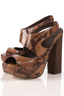 Sandalias de plataforma en topshop