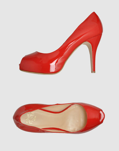 zapato para verano femenino rojo