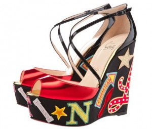 sandalia louboutin cua rojo